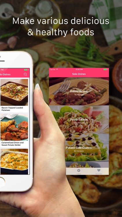 Side Dish Recipes: Healthy recipes, cooking videos